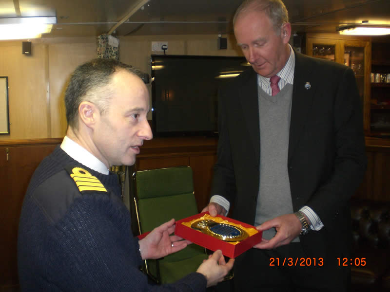 Affiliation Day HMS Westminster 22nd March 2013