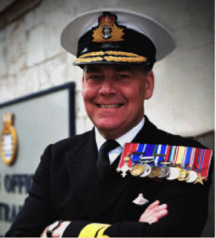 Rear Admiral John Clink OBE
