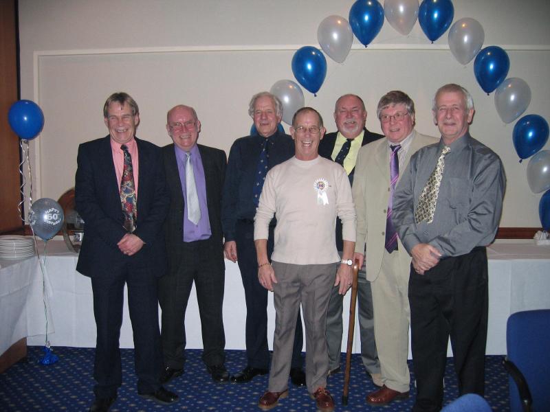 Pincher Martin, Slosh Wakeford, George Morralee, Flash Gordon, Les Dacombe, Banjo West and Rod Rodaway